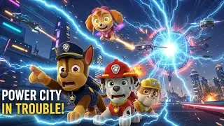 PAW Patrol Power City Rescue! ⚡🐶 Futuristic 3D Cartoon Adventure