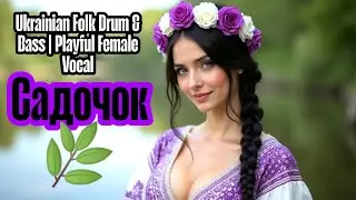 Садочок 🌿💃 | Ukrainian Folk Drum & Bass | Playful Female Vocal