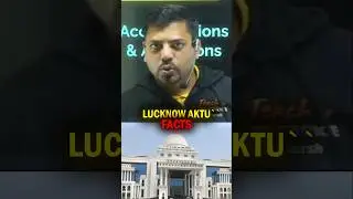 Lucknow AKTU Facts &ndash; Shocking Truths Every Student Must Know! 🎓🔥 #harshsir #aktu #VED #shorts