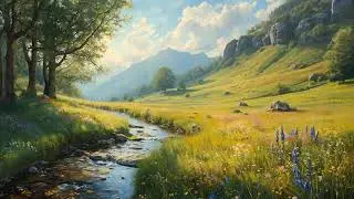 เพลงบรรเลงAI,ดนตรีฟังเพลินๆ,ชมวิวทิวทัศน์, relaxing music, soothing,maditation