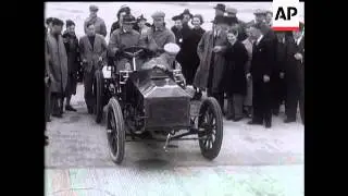 The New Road Racing Circuit Is Opened At Brooklands.