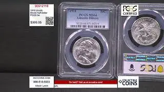Монета номиналом 50 центов номиналом Линкольн-Иллинойс 1918 года &mdash; PCGS 64