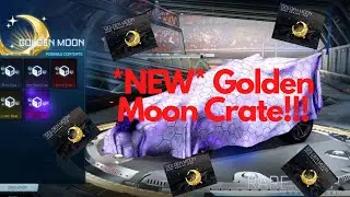 *NEW* Golden Moon Crate Opening in Rocket League!!!