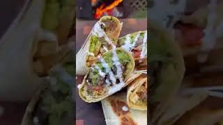 California Burritos Recipe | Over The Fire Cooking by Derek Wolf