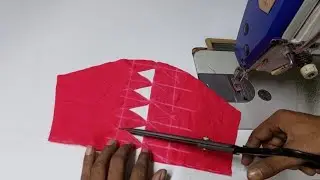 New half sleeve barfi cutting design, latest sleeves designs for blouse suit | crazy fashion 19