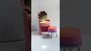 mini makeup vanity #miniatures