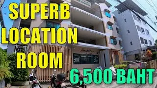 PRIME LOCATION 6,500 BAHT PER MONTH CENTRAL PATTAYA SERVICED APARTMENT ROOM REVIEW - MILD BY R S