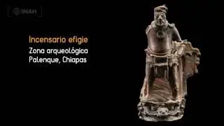 Incensario efigie. Museo de Sitio de Palenque