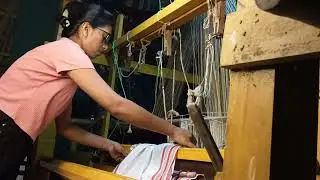 Handloom Weaving Process | Traditional Assamese Handloom Art 🧵✨