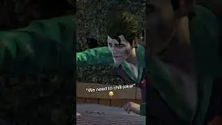 JOKER NEEDS TO RELAX! #batman #telltalegames #fyp #shorts