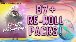 100k TRAINING WORTH OF 87+ REROLL PACKS! ARE THEY WORTH IT? - Madden 20 Ultimate Team