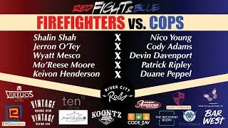 RED FIGHT & BLUE - RVA Firefighters vs. RVA Cops Professional Boxing Event!