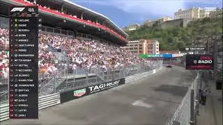 Guanyu Zhou radio about out of Q1 Monaco GP 2022 Qyalyfying