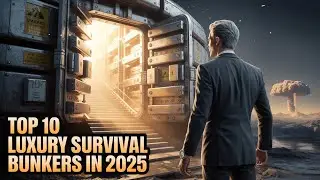 Top 10 Luxury Survival Bunkers in 2025 |Revealed Luxury Underground Homes You dont want to miss it!!