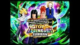 Dokkan Battle Banner Review - LR Android 17 & 18