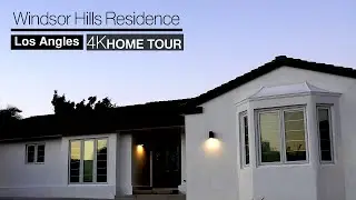 Windsor Hills, Los Angeles | 4-Bedroom Single-Story Home ➤ 4K Luxury Tour