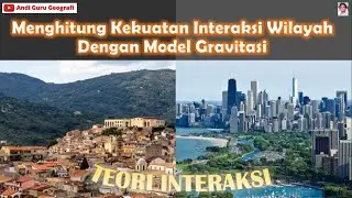 Rumus Model Gravitasi Penduduk Menurut WJ Reilly