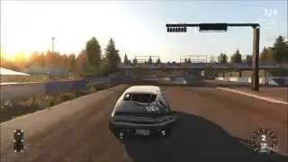 Next Car Game: Wreckfest - Race Tarmac Reverse Gameplay (PC HD) [1080p]