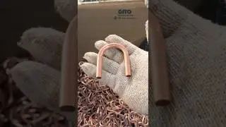 Copper Tube Cutting, Bending and End Forming Integrated in One