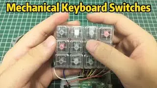 Make a Piano at home using a Mechanical Keyboard Switches Tester