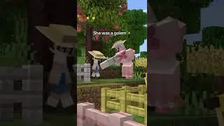 She was a golem (add-on in developement) #minecraft #gaming #addon #bedrock #lifestyle