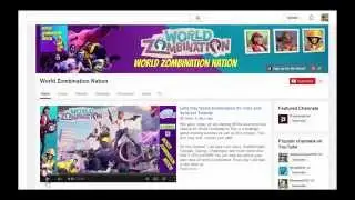 **NEW CHANNEL ANNOUNCEMENT** World Zombination Nation