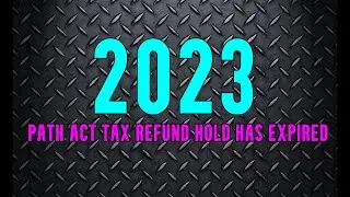 The 2023 PATH  Message is GONE! Has your IRS WMR status been updated?