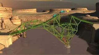 Bridge Constructor Gameplay Walkthrough [Tutorial Guide]
