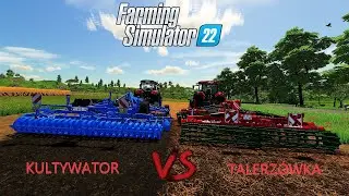Kultywator vs Talerzówka | Czy jest różnica? 🤔 | Farming Simulator 22 🚜