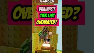 THE BRAINROT PET TIER LIST NODODY HATES #growagarden