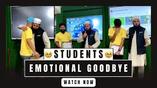 Students Emotional Goodbye || #mobilerepairing #goodbye #emotional #viral