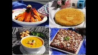 اليوم الثالث من جدول الوصفات الاسبوعية واربع وصفات رووعة من الفطور للعشاء