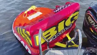Airhead Mable Inflatable Towable Tube, After an entire season, my real thoughts about this lake fun
