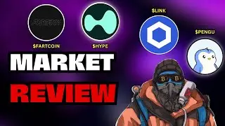 Crypto Market Review: BTC, LINK, FARTCOIN, HYPE, PENGU