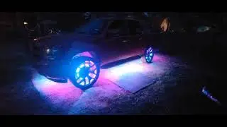 JHB Lighting Hot Sale CHASING LED Wheel Rings Lights Underglow Strips Lights KIT (ebay : jhblights)