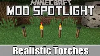 Minecraft Mod Spotlight: Realistic Torches (1.11.2/1.10.2/1.8.9/1.7.10)