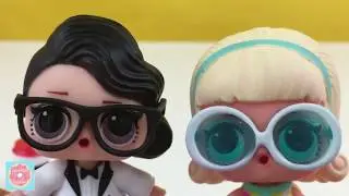 Another Gold LOL Surprise Confetti Pop Doll Opening, Black Tie
