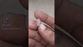 Pink Geuda Rough 7.88 Carats #geudasappire #pinkgeuda