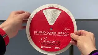 Roma-Think Outside The Pizza Box Wheel Chart by American Slide Chart | Perrygraf