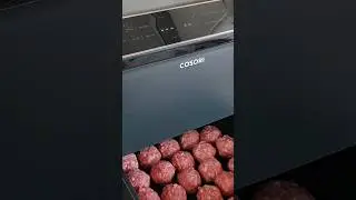 How to cook meatballs in airfryer? #airfryerrecipes Cosori dual blaze #shorts #cosori #airfryer