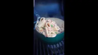 Smoky & Spicy Chicken Rigatoni on the Char-Griller Smokin' Pro