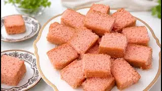 பஞ்சு போல ரோஸ் மில்க் டீ கேக் | Trending Rose Milk Tea Cake Tamil | Rose Milk Cake Recipe in Tamil