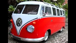 TAMIYA 1/10 scale RC VOLKSWAGEN VINTAGE VAN- BUILT AND TESTED