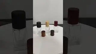 15ml Square Glass Perfume Bottles | Screw/Crimp Neck Bulk Wholesale
