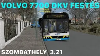 Volvo 7700 DKV Festéssel | Szombathely 3.21 | OMSI 2