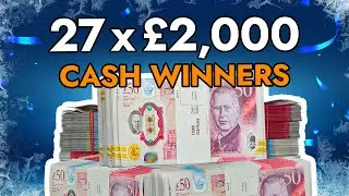 How 27 people react when they find out they&rsquo;ve won &pound;2,000