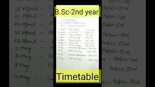 mgsu exam date 2023| mgsu time table 2023| #mgsu#mgsuniversity