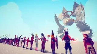 SERAPHIM vs MELEE Team - Totally Accurate Battle Simulator TABS