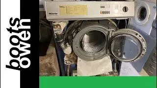 Will it wash? Miele WS5073 Professional/Industrial Washing Machine: Repairs and a spin test.