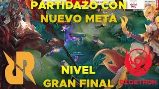 MEGA PARTIDAZO INESPERADO CON NUEVOS HEROES META,RRQ VS BIGETRON